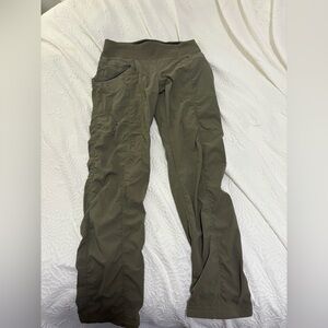 Prana Sage Green Regular Fit Pants